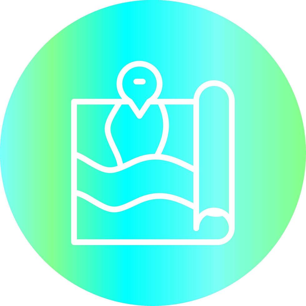 Line Gradient Circle Design vector