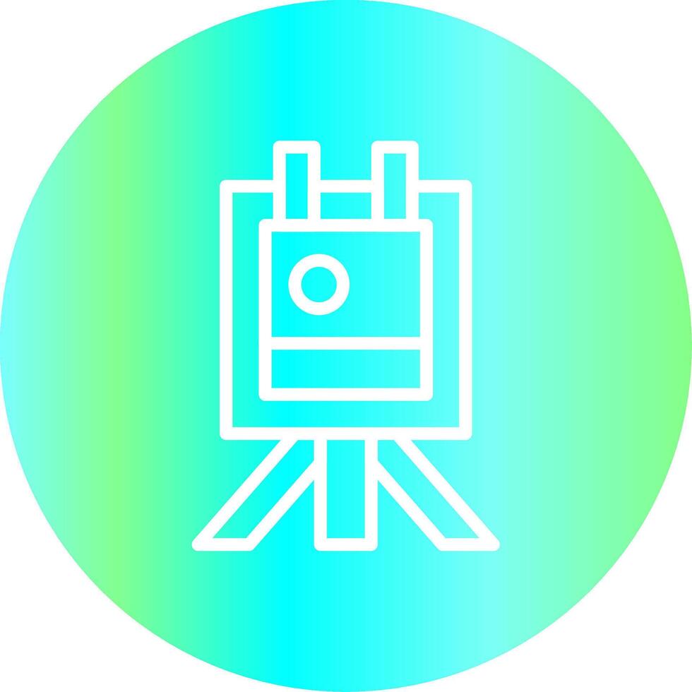 Canvas Creative Icon Design vector
