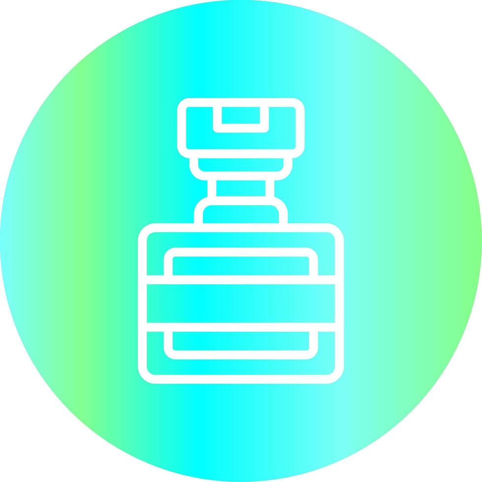 Perfume Creative Icon Design vector