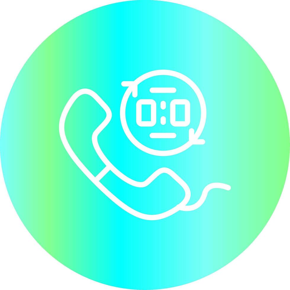 Call Back Creative Icon Design vector