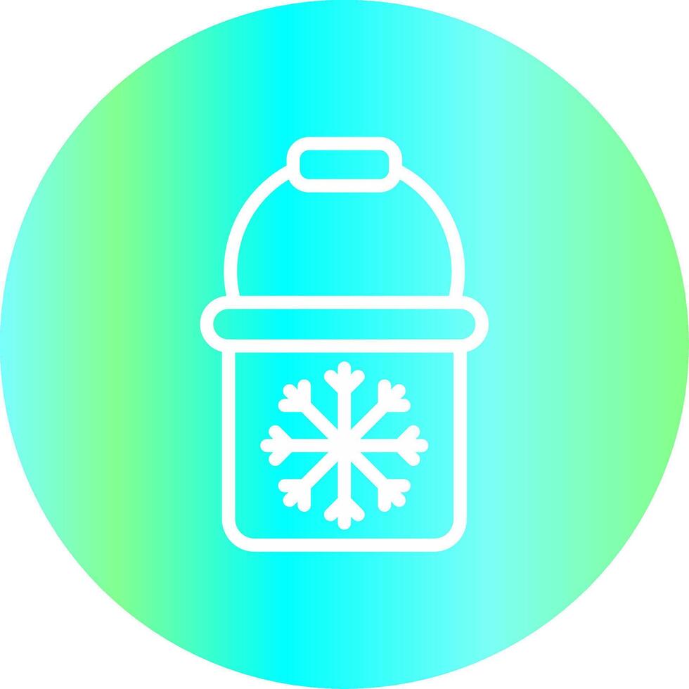 Frozen Bait Creative Icon Design vector
