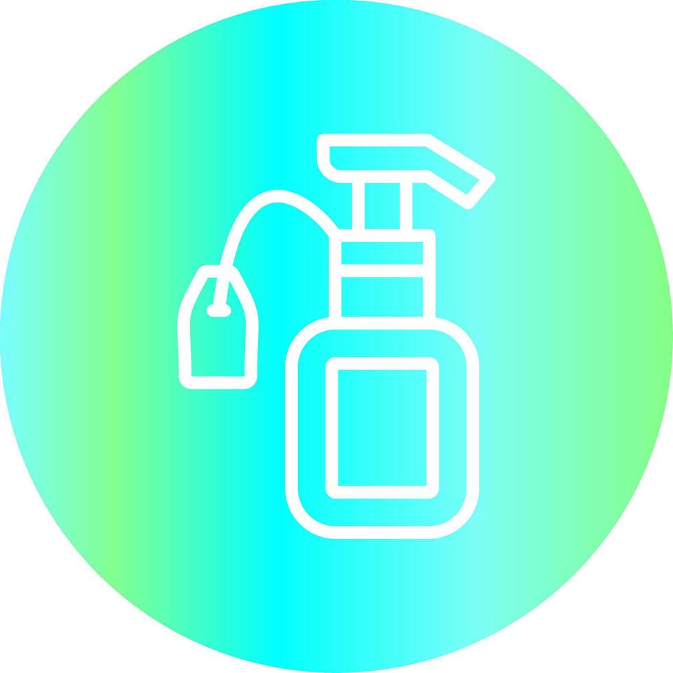Shampoo Creative Icon Design vector