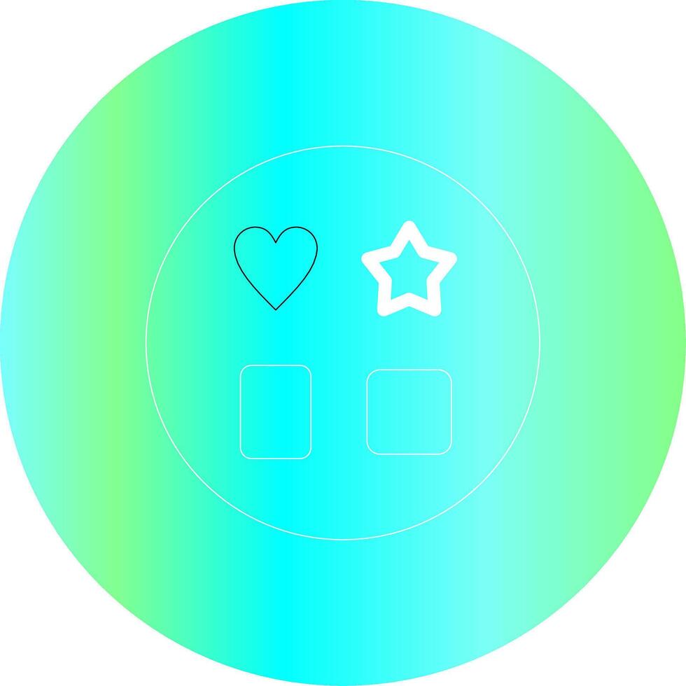 Line Gradient Circle Design vector