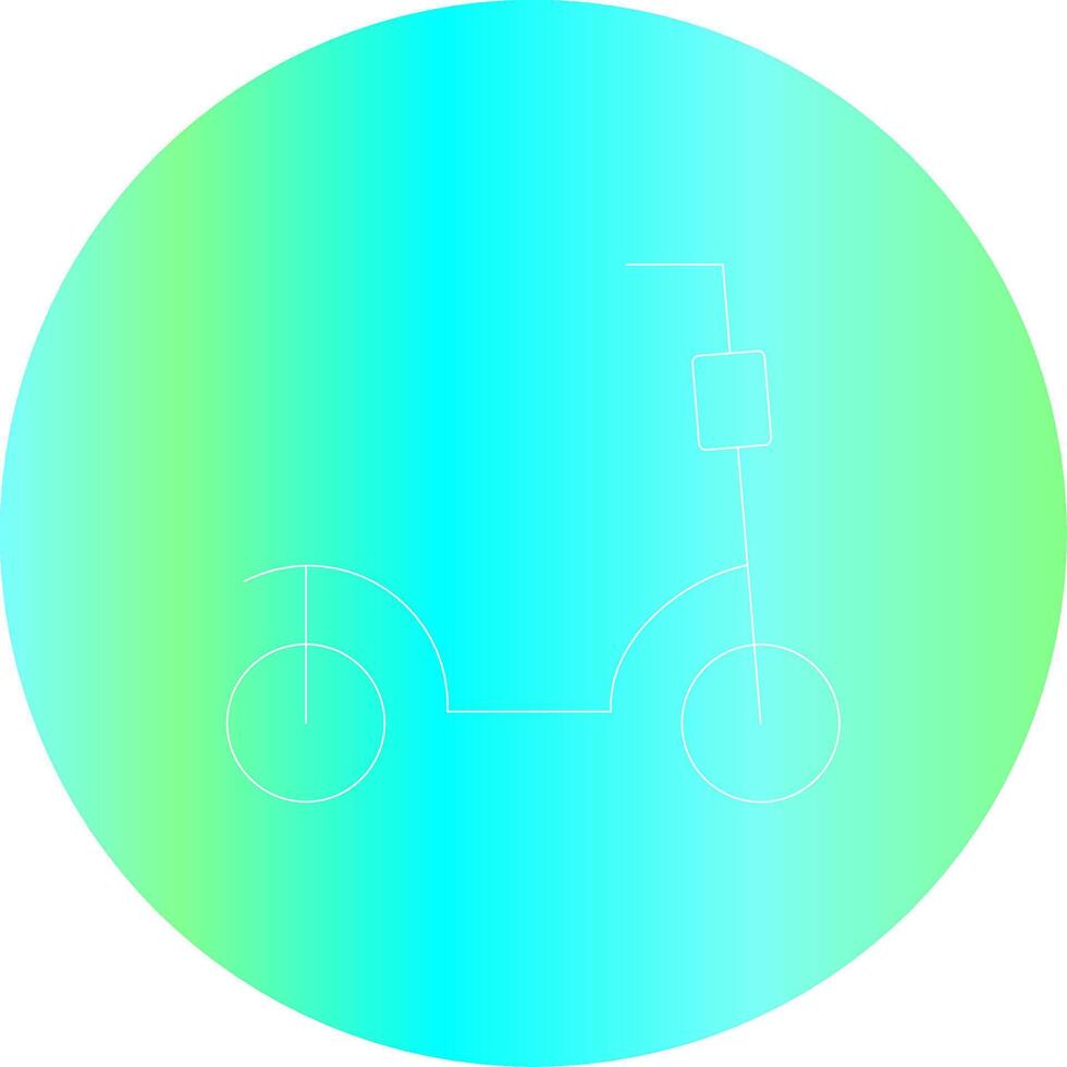 Scooter Creative Icon Design vector
