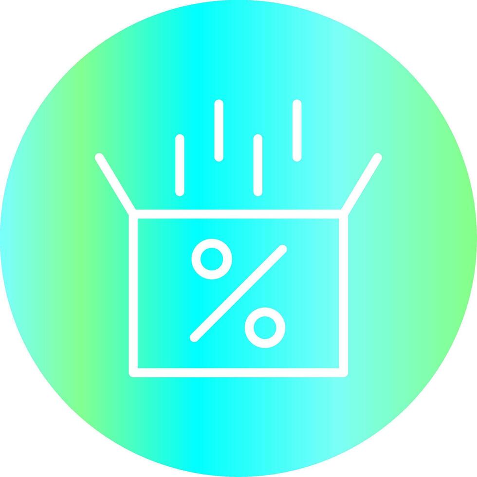 Inside Sales Creative Icon Design vector