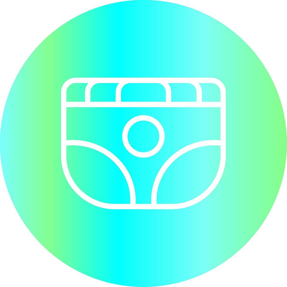 Diaper Creative Icon Design vector