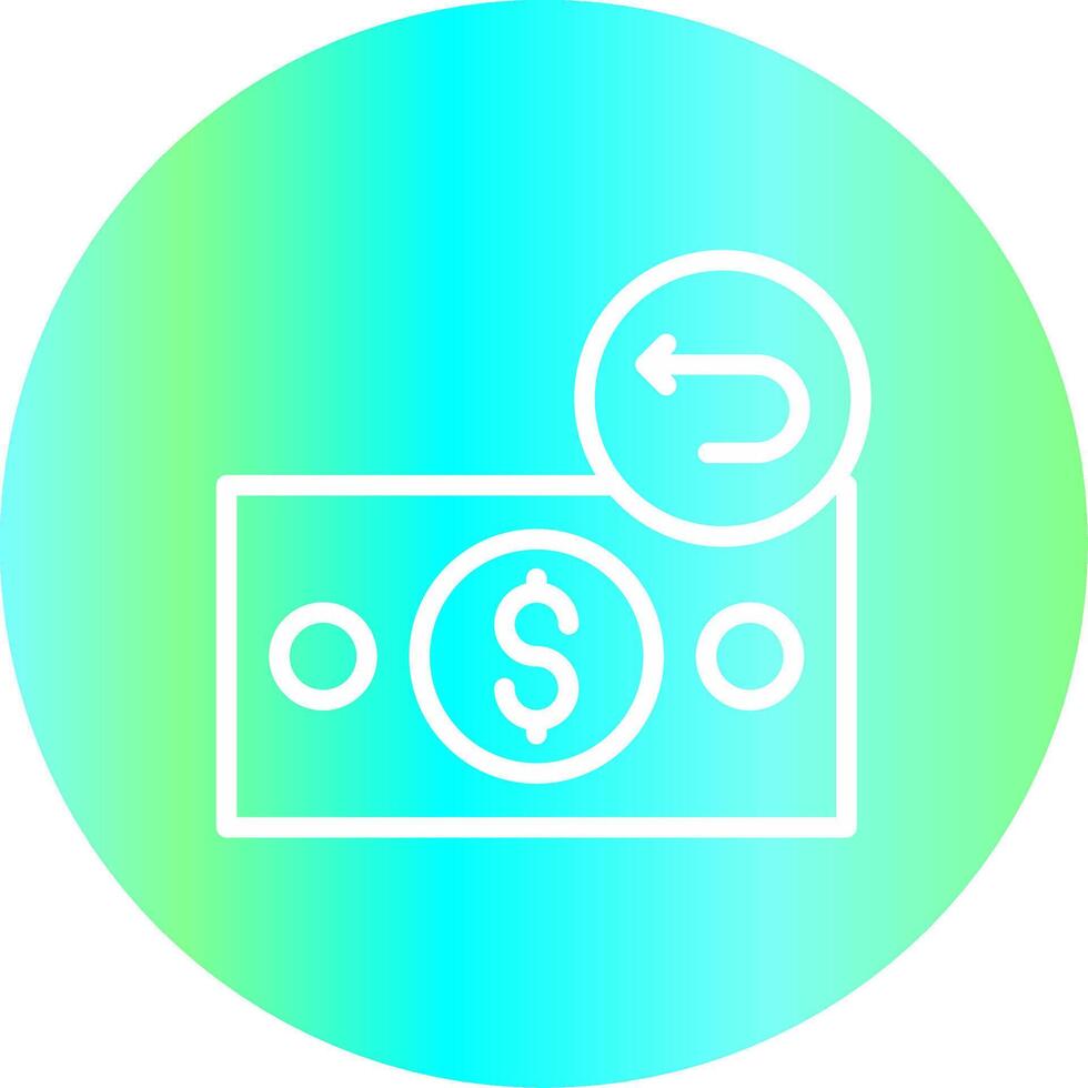Line Gradient Circle Design vector