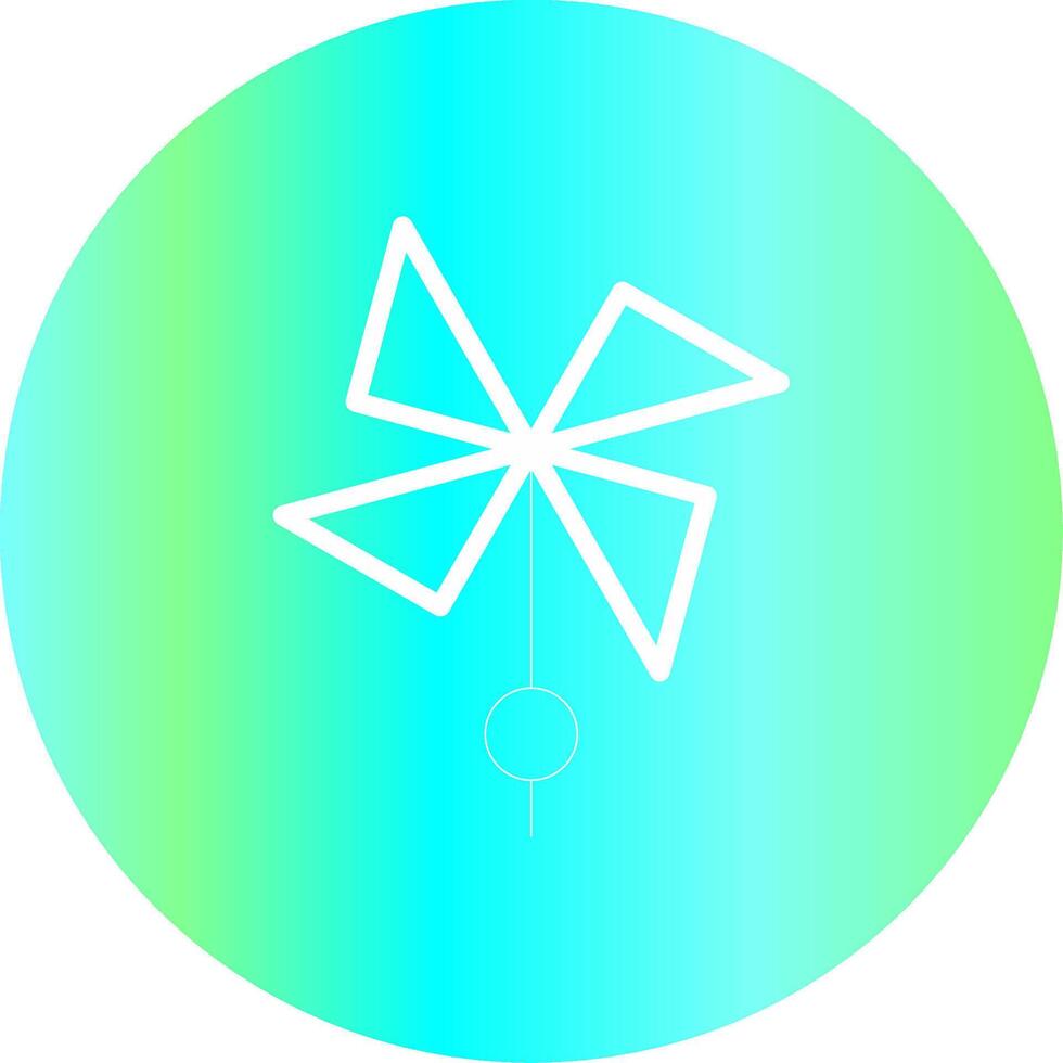 Line Gradient Circle Design vector