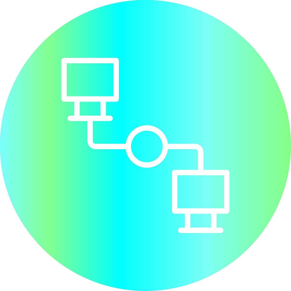 Unstructured Data Creative Icon Design vector