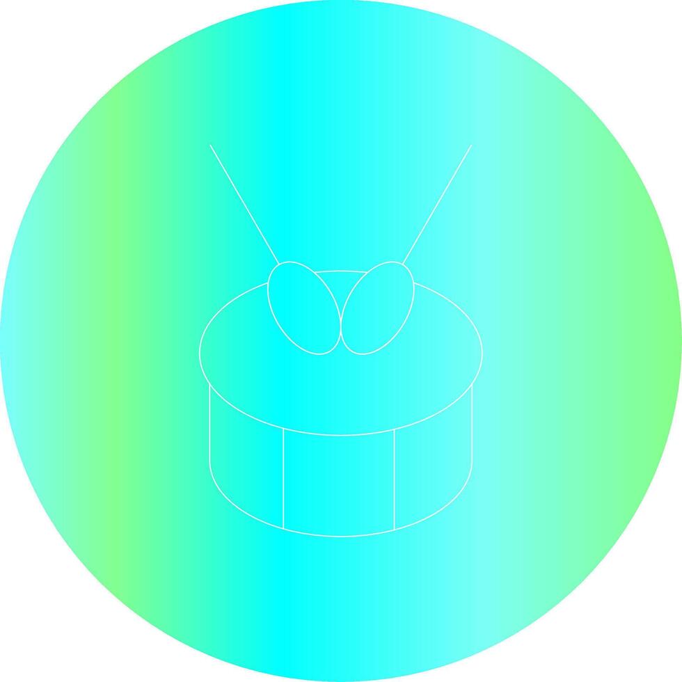 Line Gradient Circle Design vector