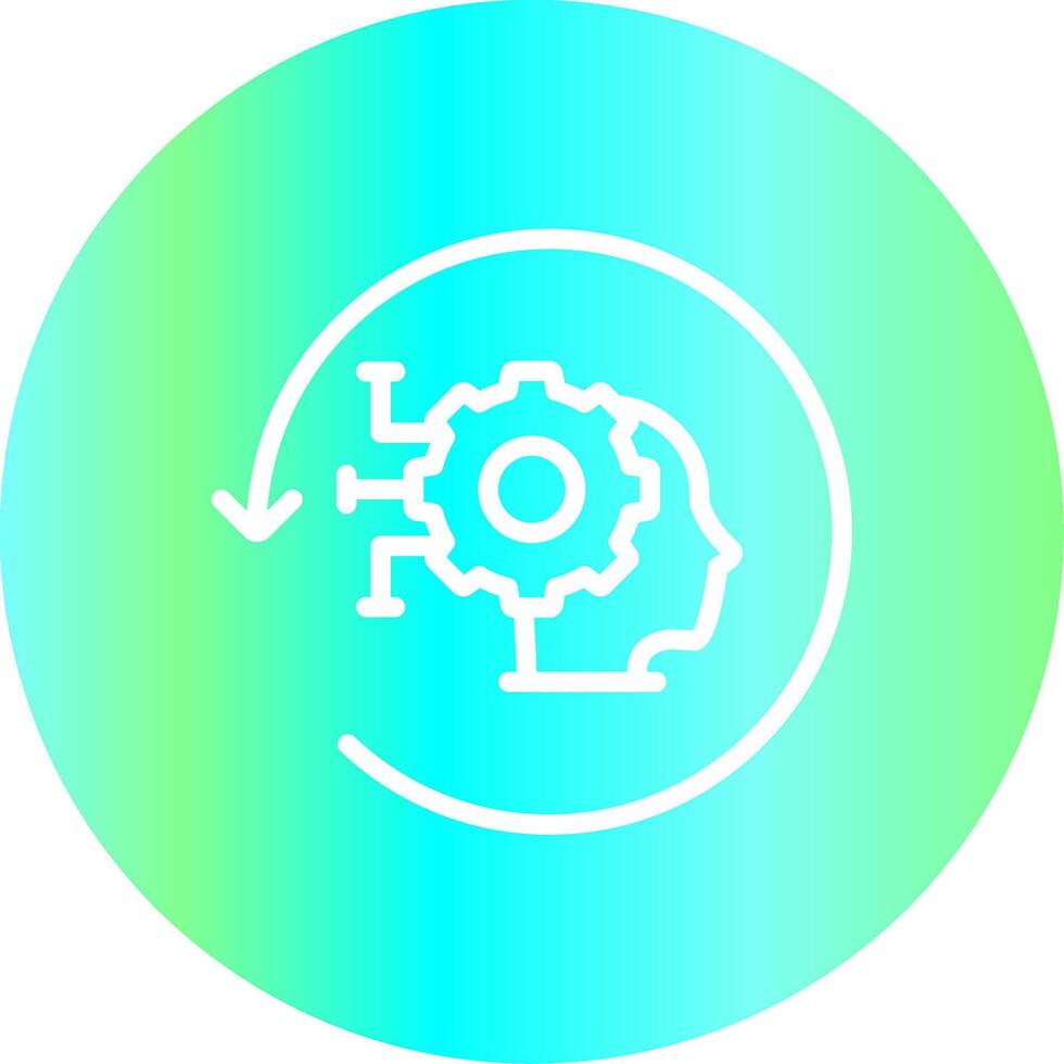 Reverse Engineering Creative Icon Design vector