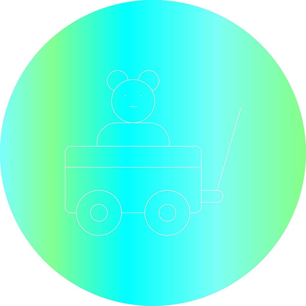 Line Gradient Circle Design vector