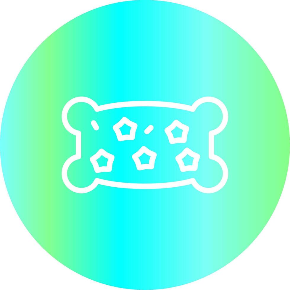 Baby Pillow Creative Icon Design vector