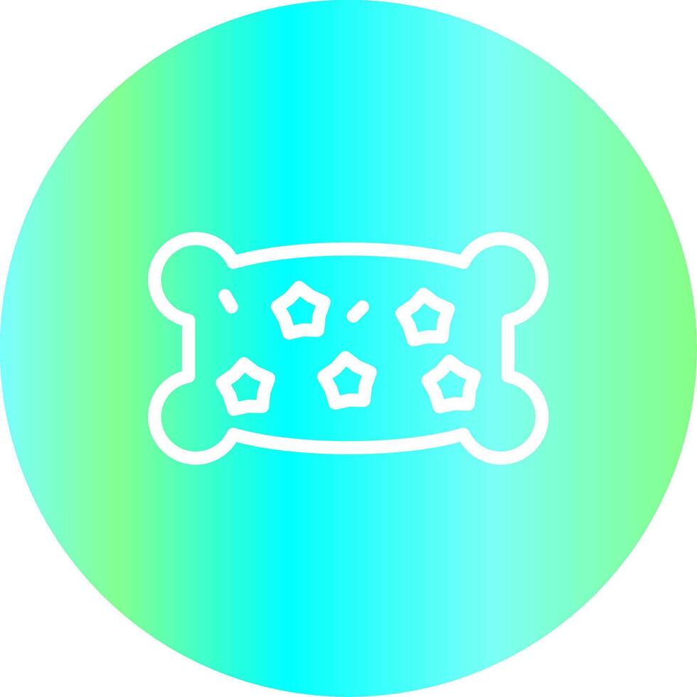 Baby Pillow Creative Icon Design vector