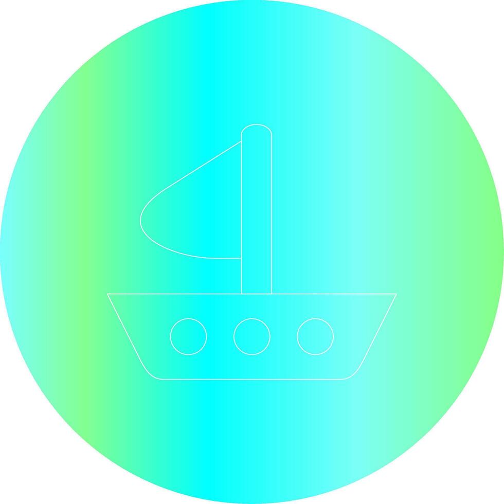 barco creativo icono diseño vector