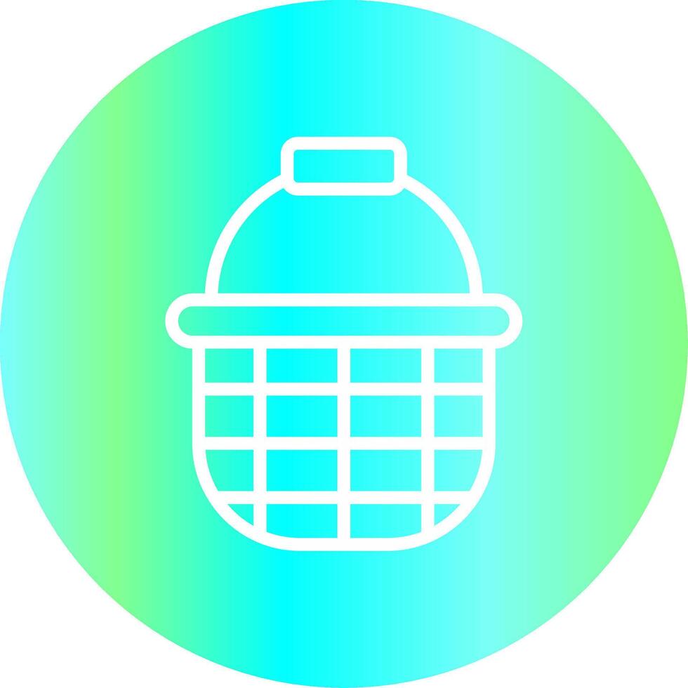 Basket Creative Icon Design vector