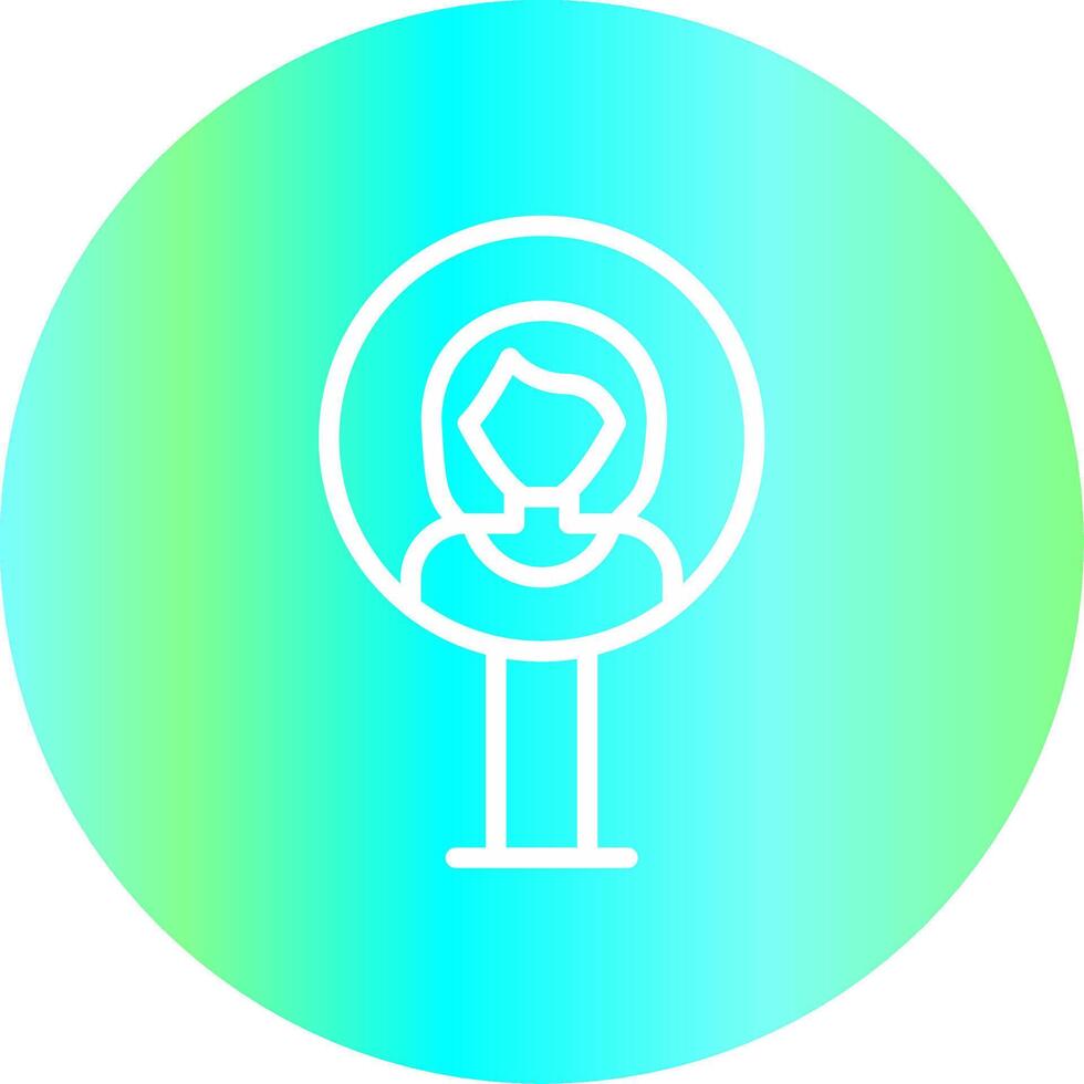 User Placeholder Creative Icon Design vector