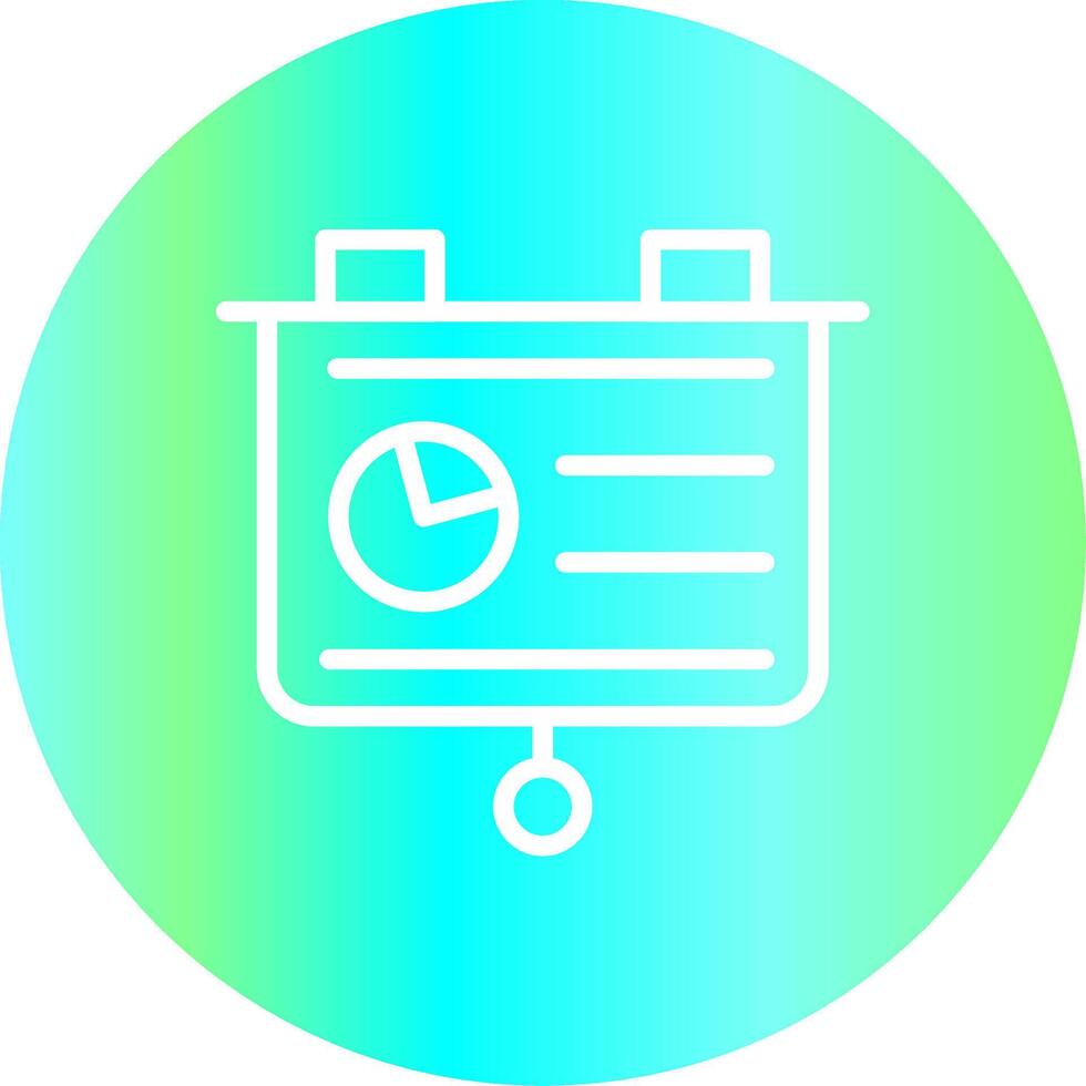 Presentation Creative Icon Design vector