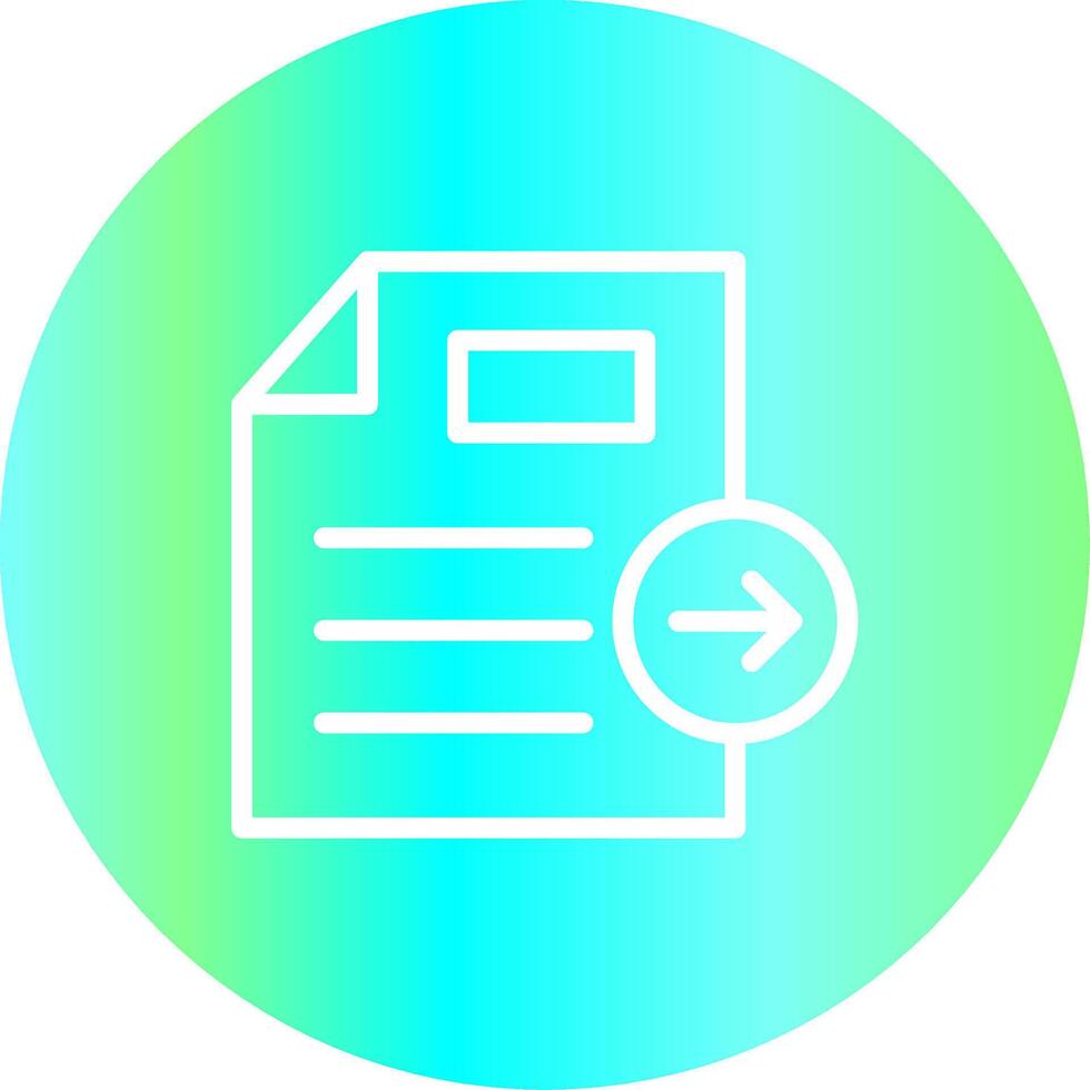 File Transfer Creative Icon Design vector