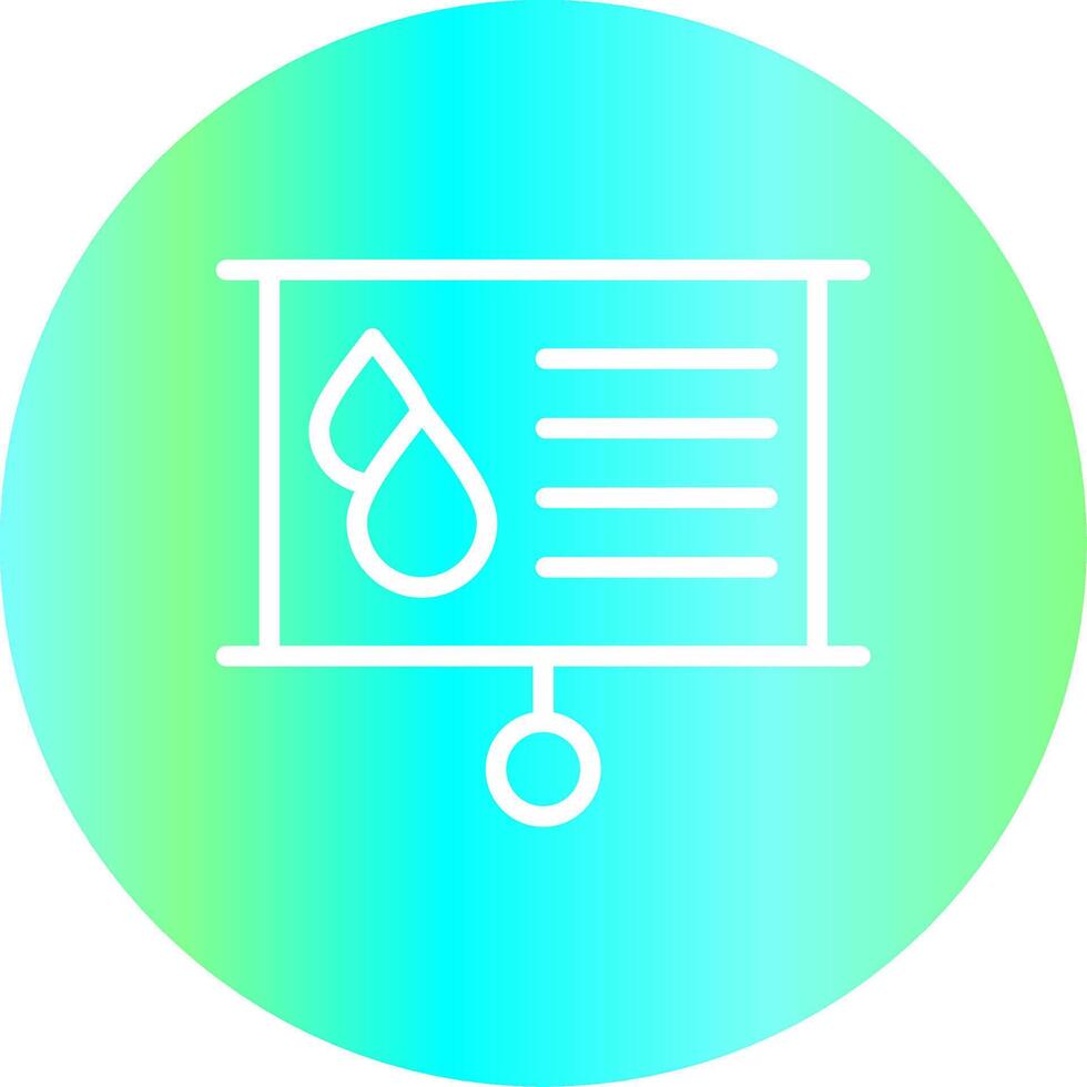 Water Class Creative Icon Design vector