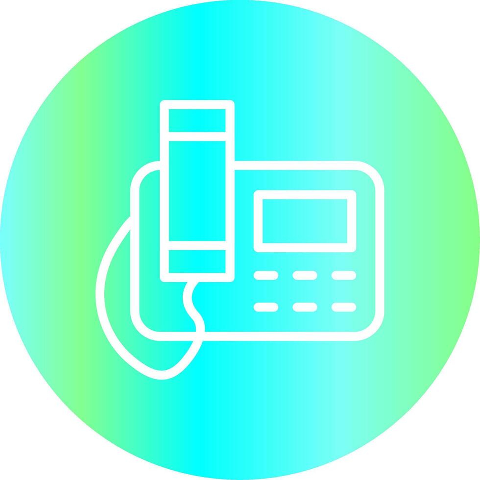 diseño de icono creativo de teléfono vector