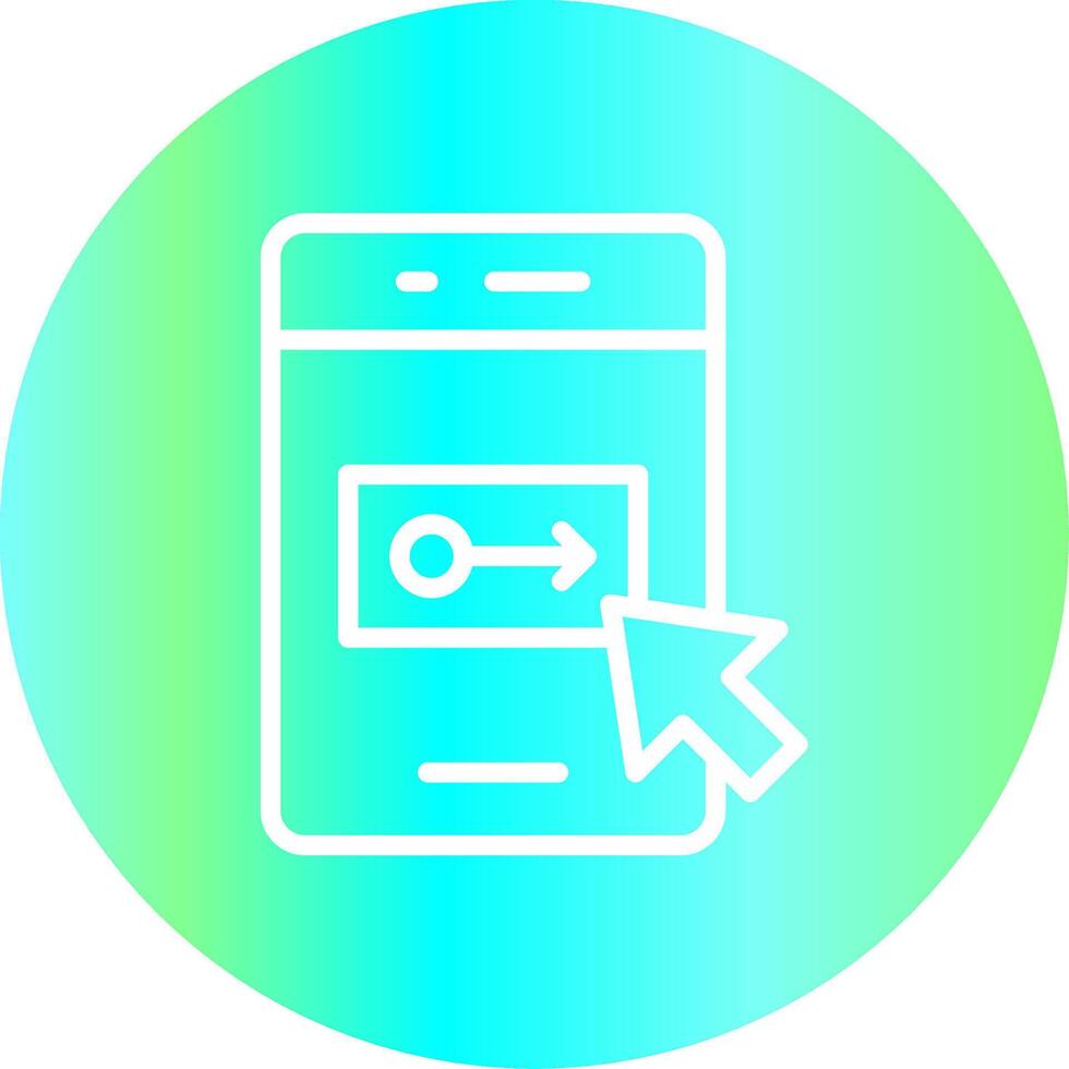 Landing Page Creative Icon Design vector
