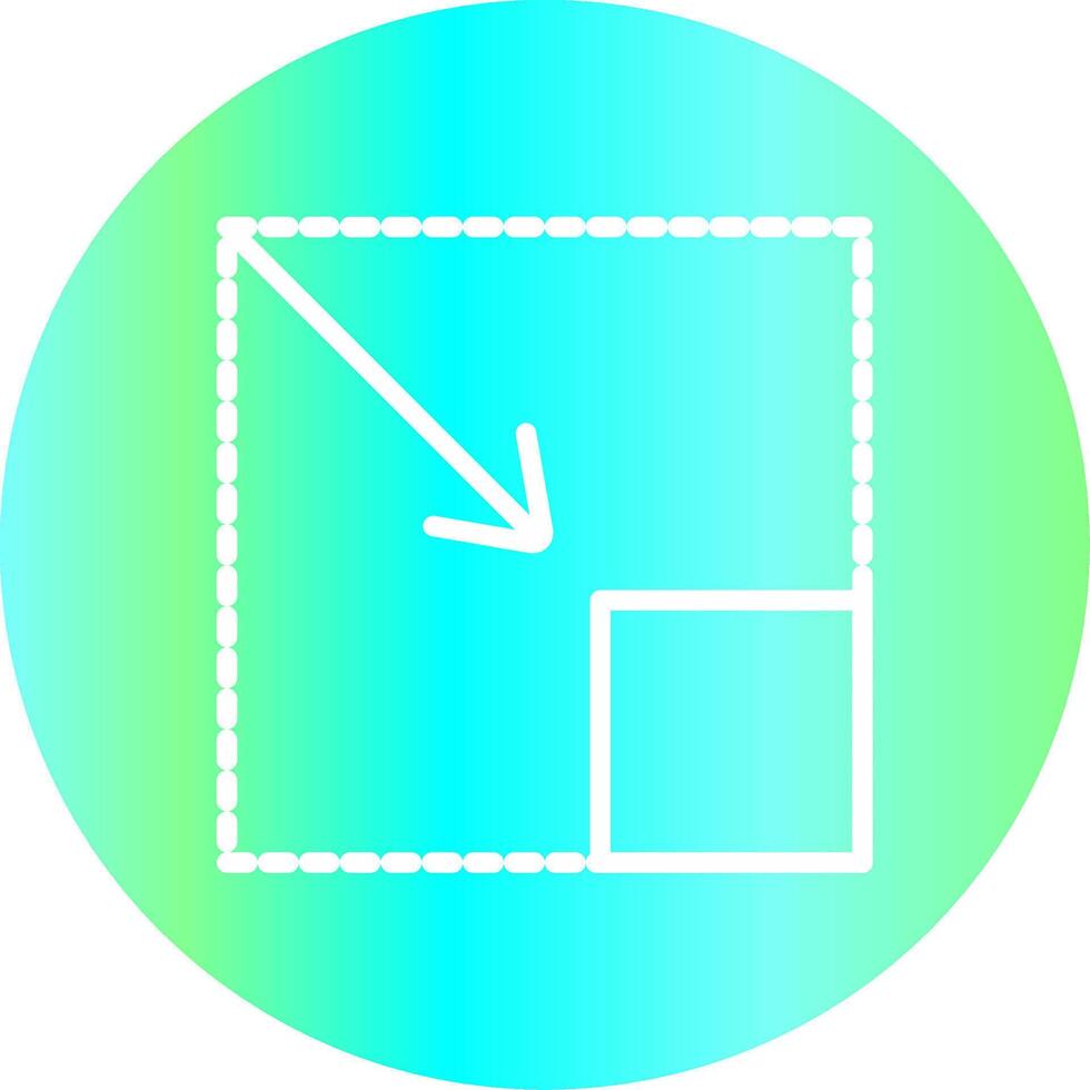 Downsizing Creative Icon Design vector
