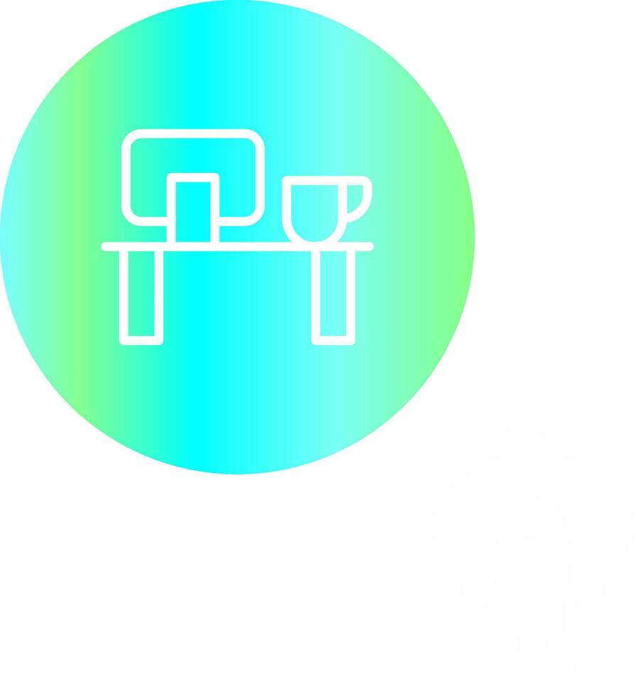 Business Workplace Creative Icon Design vector