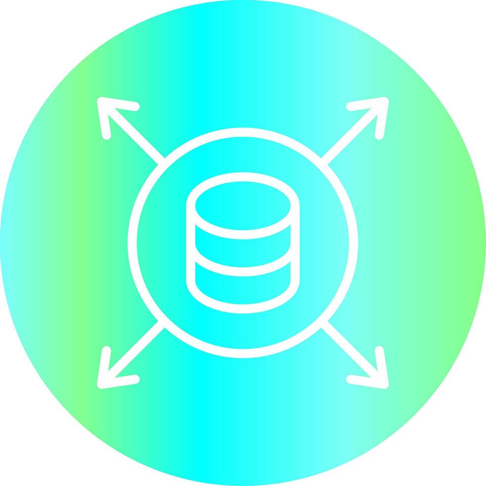 Data Driven Creative Icon Design vector