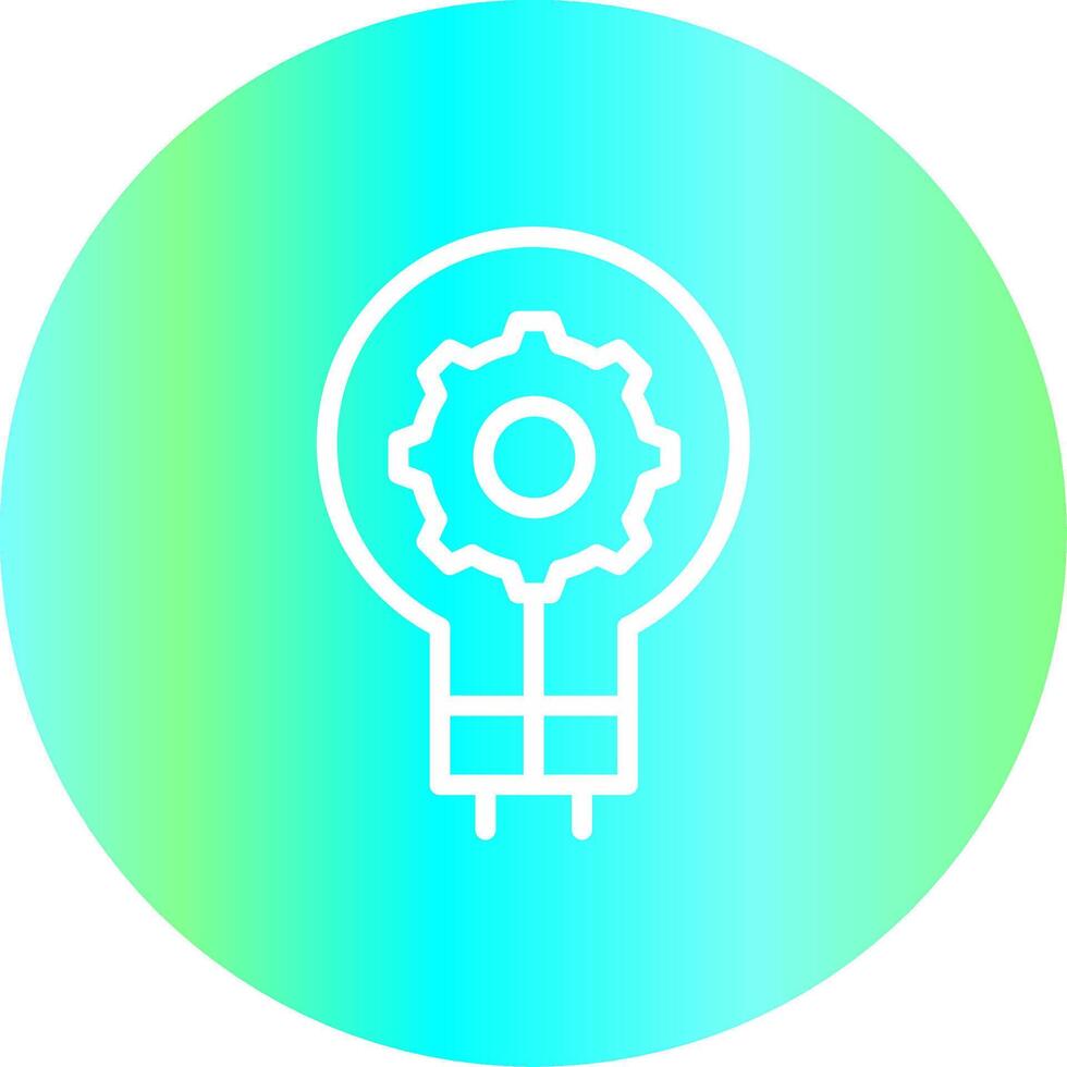 Idea Generation Creative Icon Design vector