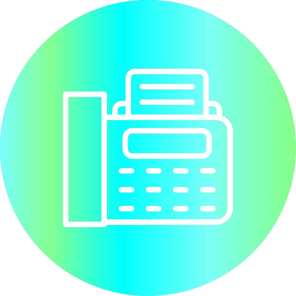 Line Gradient Circle Design vector