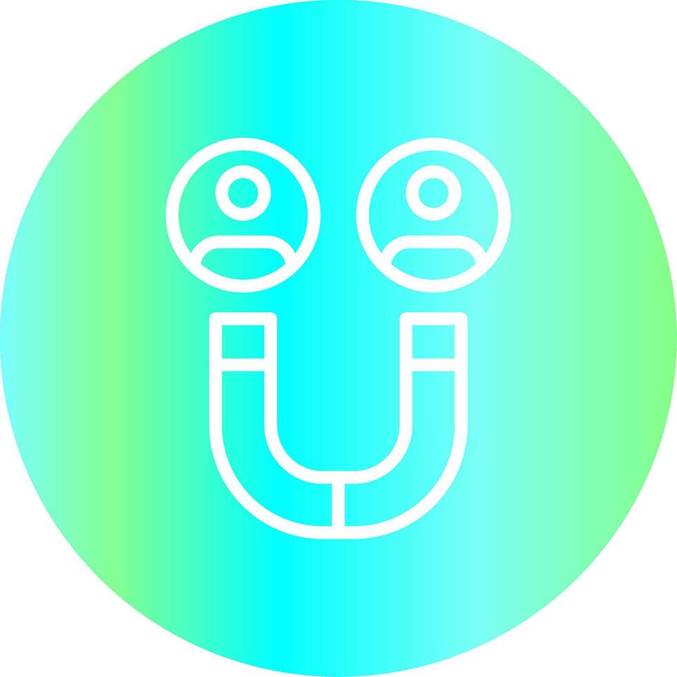 Customer Acquisition Creative Icon Design vector