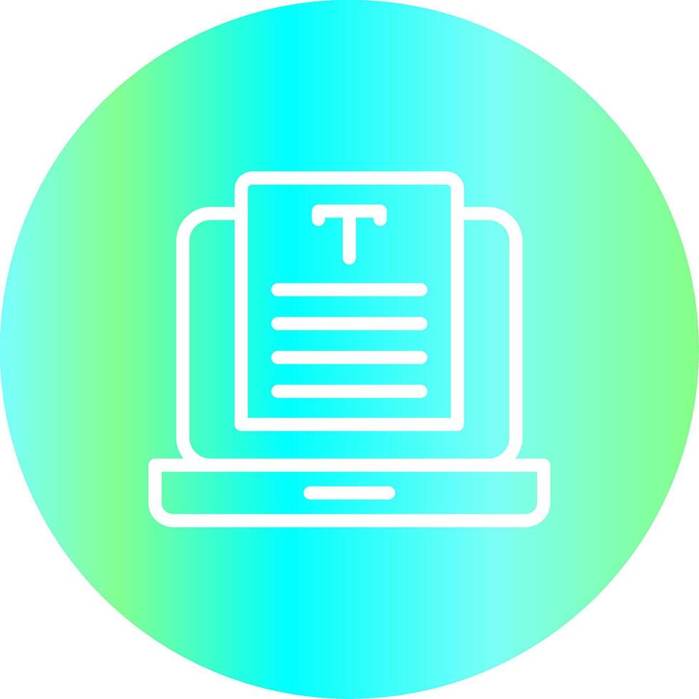 Copywriting Creative Icon Design vector