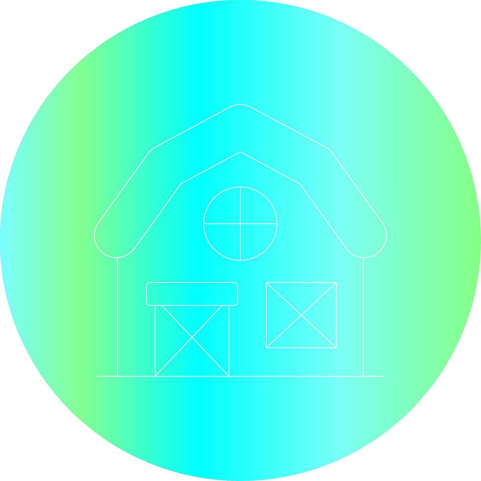 Barn Creative Icon Design vector