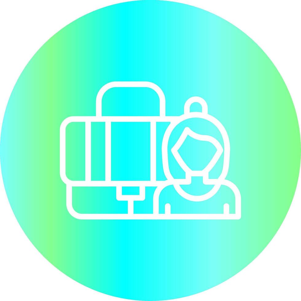 Broker Creative Icon Design vector