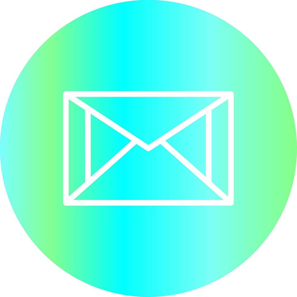 diseño de icono creativo de correo electrónico vector