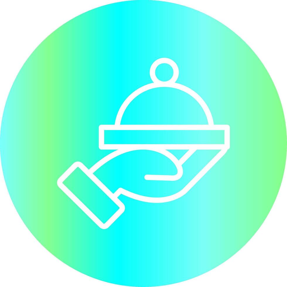 Room Service Creative Icon Design vector