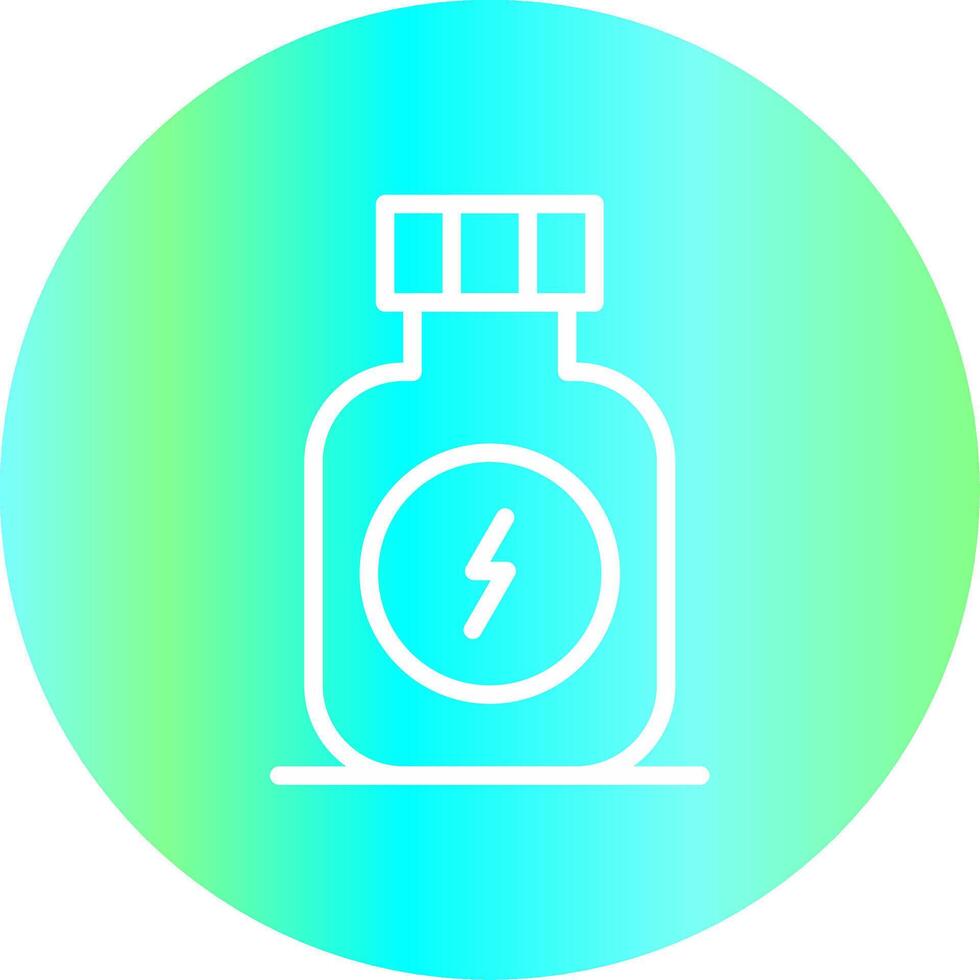 Energy Drink Creative Icon Design vector