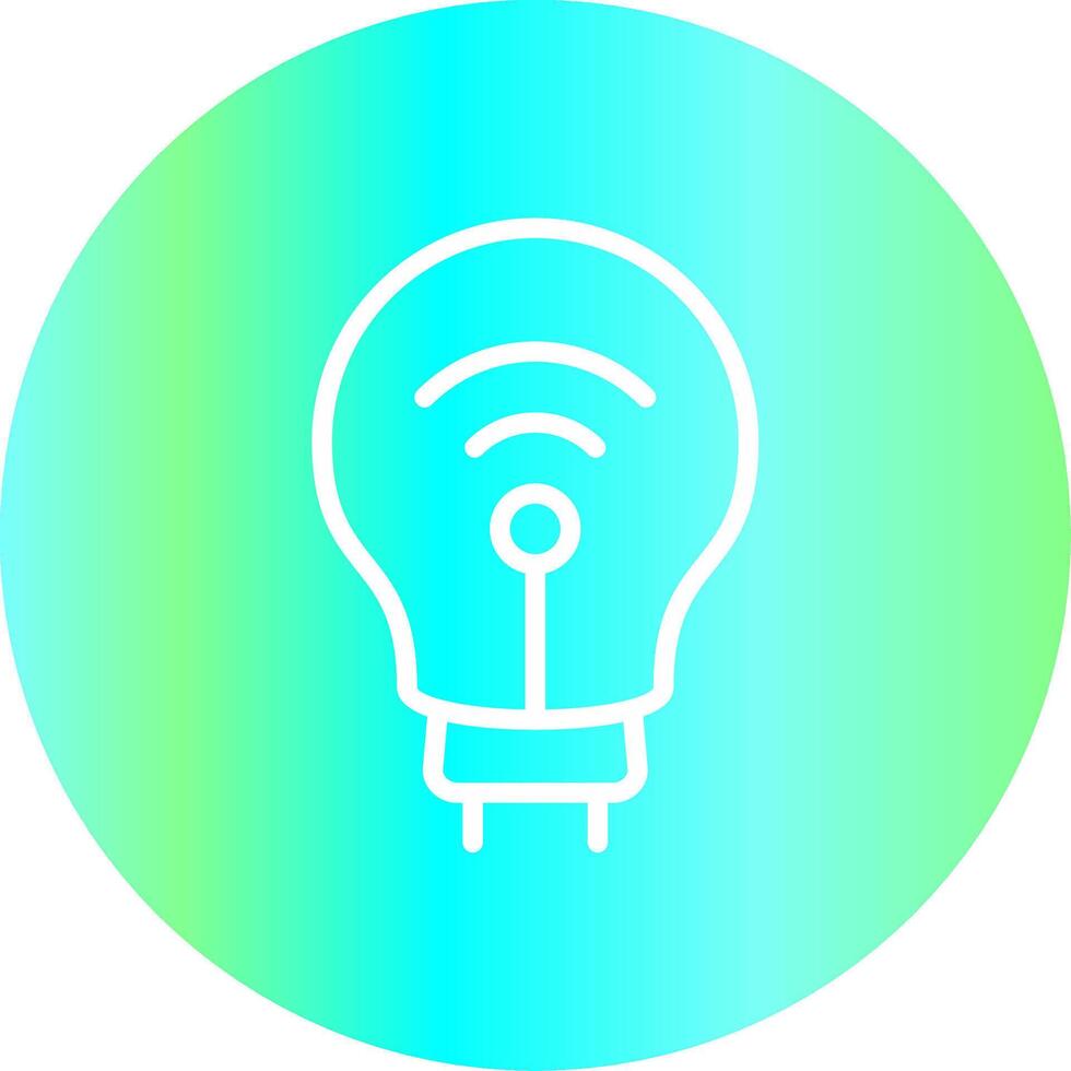 Smart Light Creative Icon Design vector