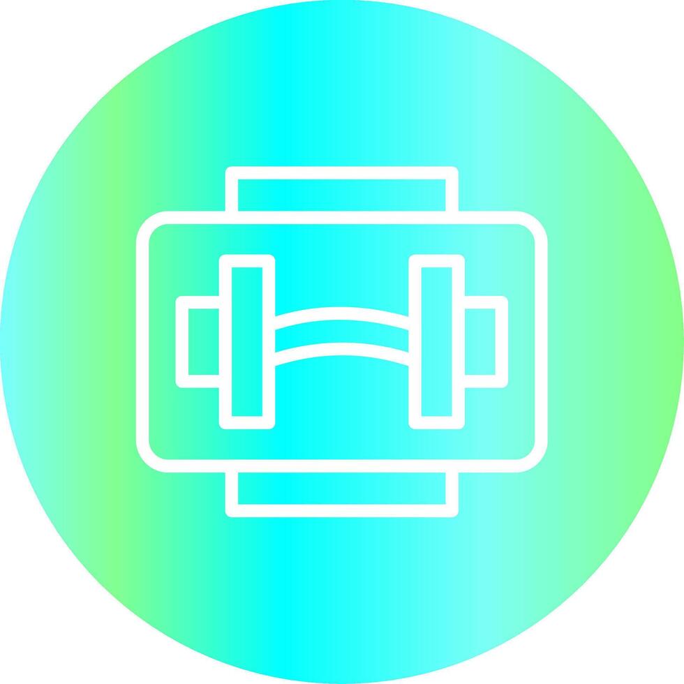 Gym Creative Icon Design vector