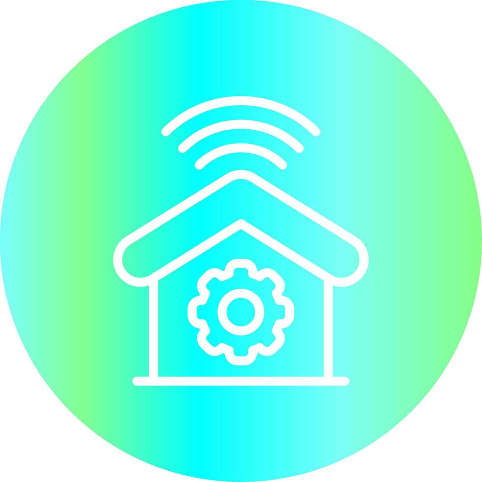 Home Automation Creative Icon Design vector