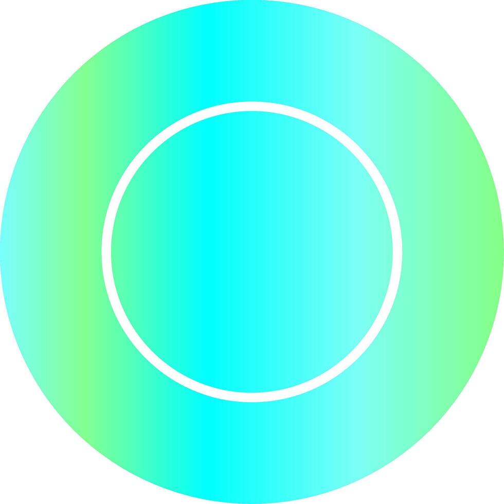 Circle Creative Icon Design vector