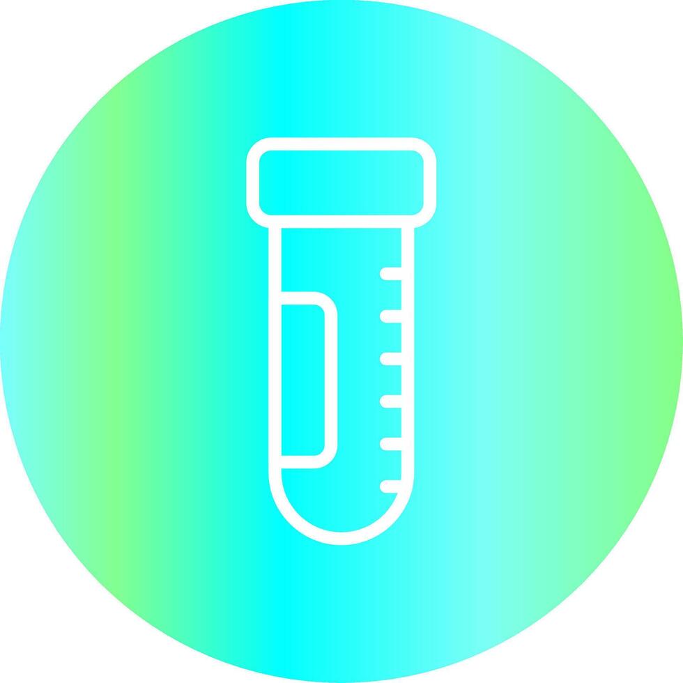 Test Tube Creative Icon Design vector