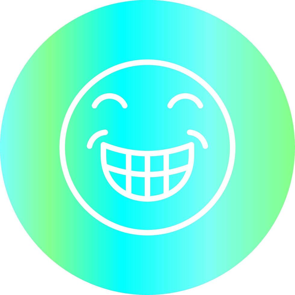 Grin Creative Icon Design vector