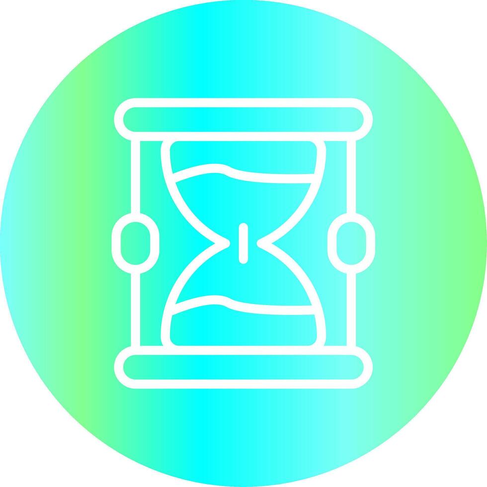 Hourglass Creative Icon Design vector