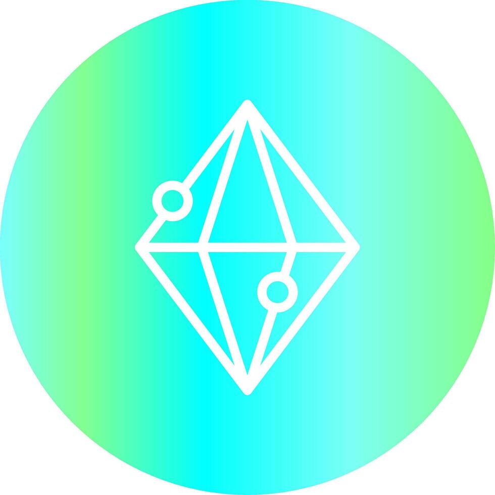 Gem Creative Icon Design vector