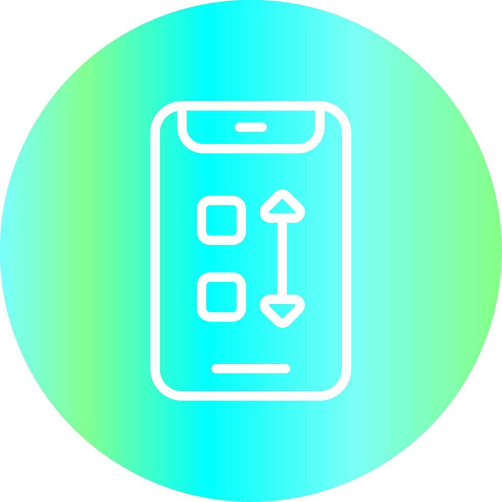 Apps Sort Creative Icon Design vector