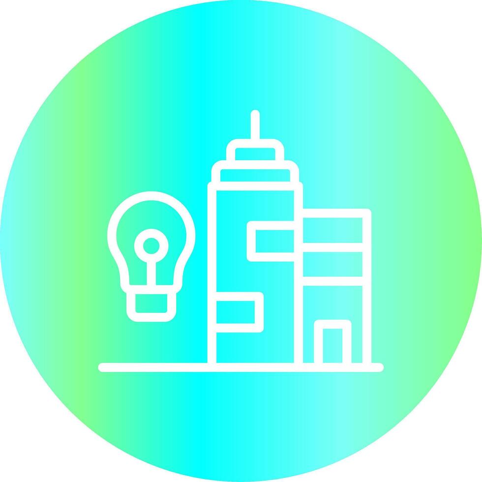 Building a Business Creative Icon Design vector