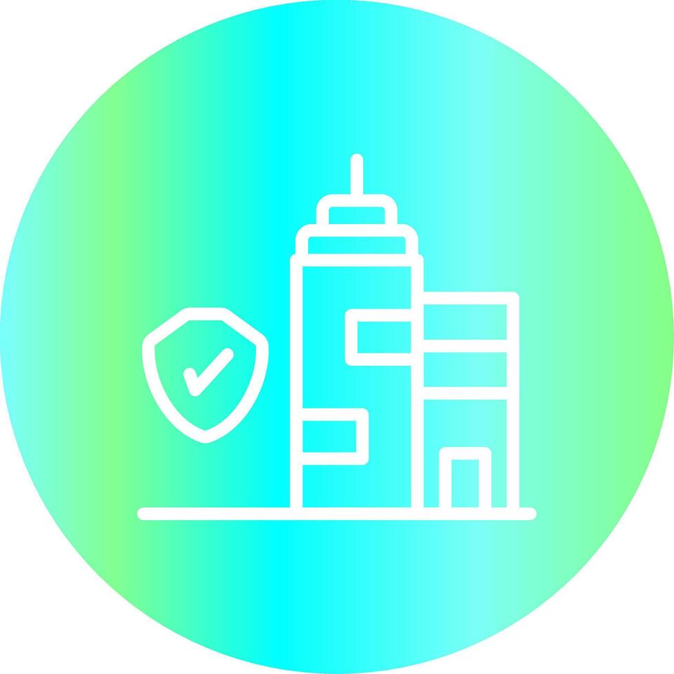 Business Insurance Creative Icon Design vector