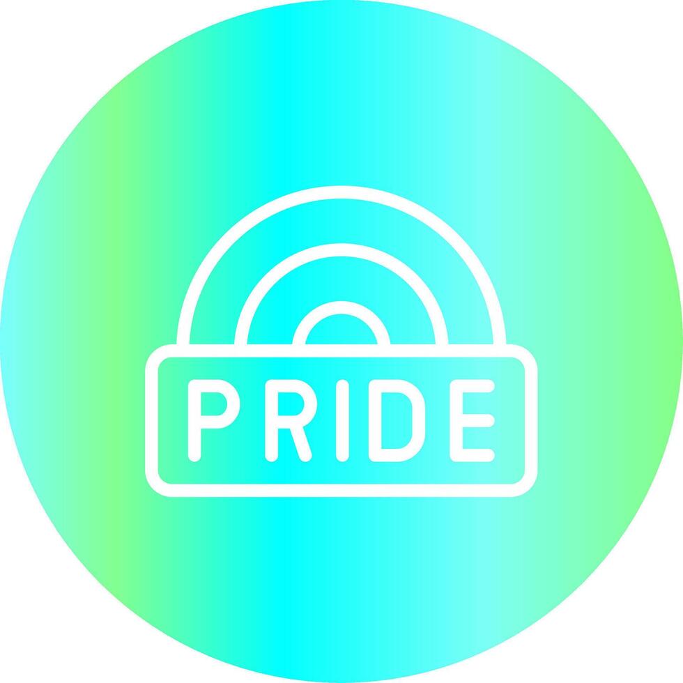 Pride Creative Icon Design vector